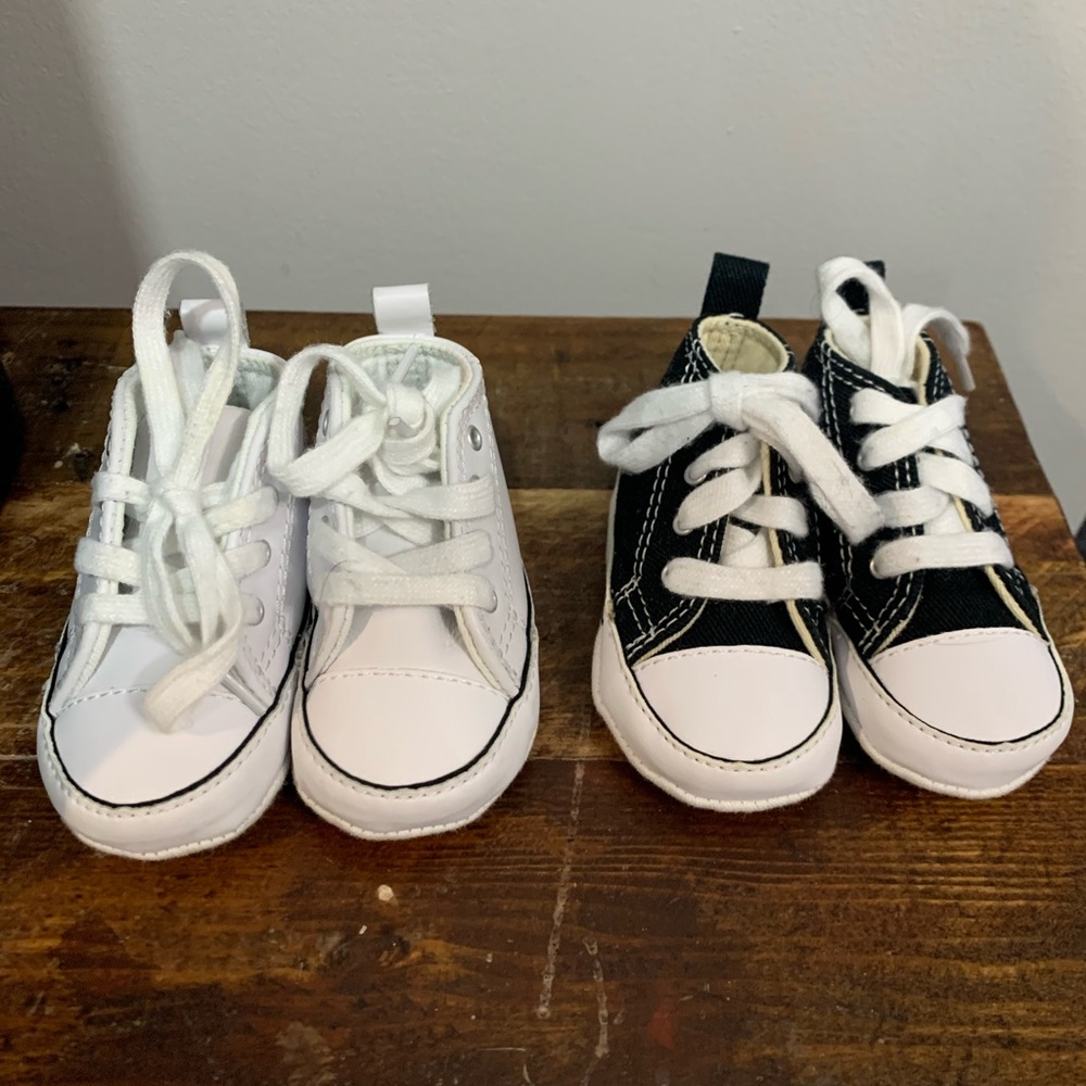 Baby Converse 2 pairs!